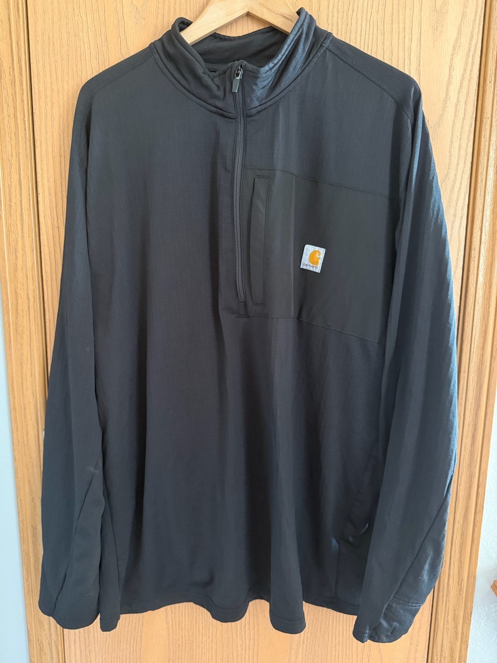 Carhartt Force Relaxed Fit Mock Neck Half-Zip Pullover Shirt Men’s Size 3X